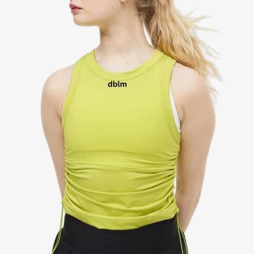 dblm Drawstring-detail sports vest top