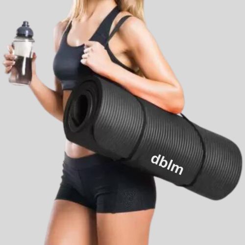 dblm Yoga Mats- NBR Material with Carrying Strap