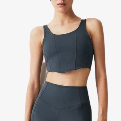 dblm Corset-style sports top