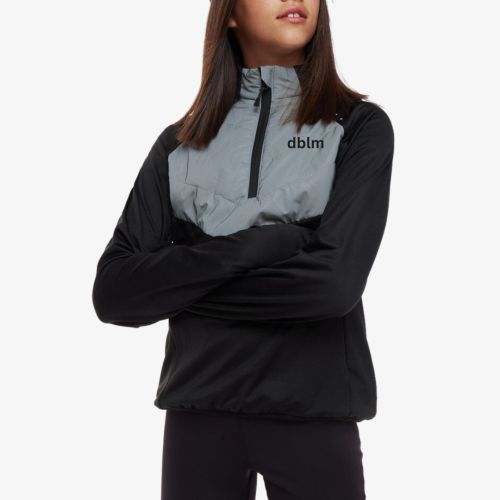 dblm Reflective zip-top sports jacket