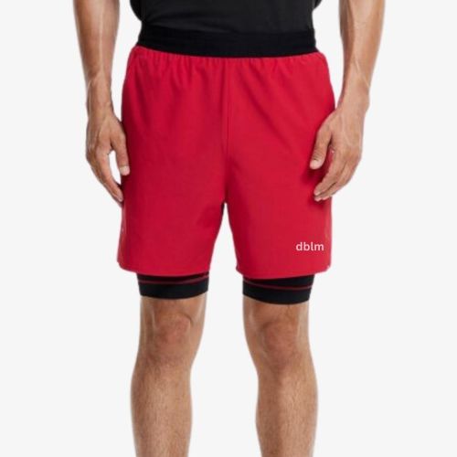 dblm Running Double-layered shorts