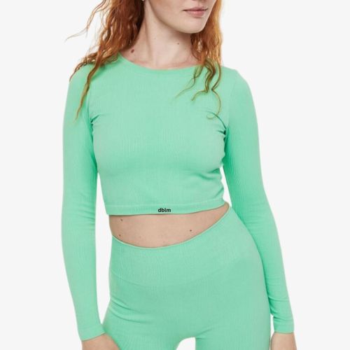 dblm Seamless Cropped Sports Top