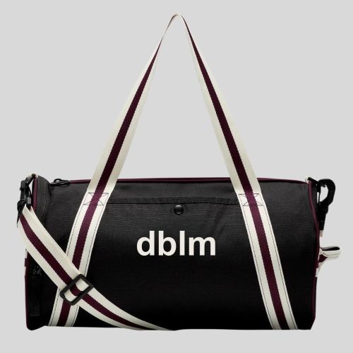 dblm black gym bag for women's 